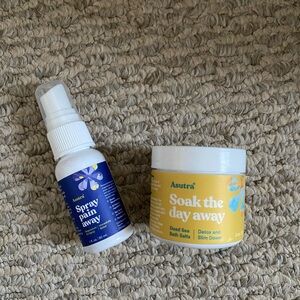 ASUTRA TRAVEL MINI SET BATH SALT MAGNESIUM